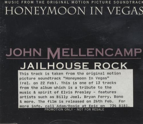 John Cougar Mellencamp Jailhouse Rock CD single (CD5 / 5") UK JMEC5JA20090