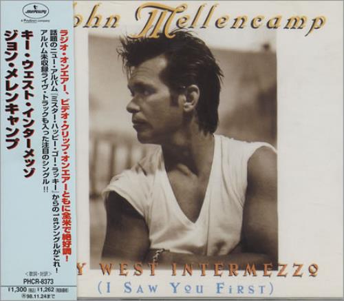 John Cougar Mellencamp Key West Intermezzo CD single (CD5 / 5") Japanese JMEC5KE135234