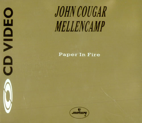 John Cougar Mellencamp Paper In Fire CD single (CD5 / 5") UK JMEC5PA215734