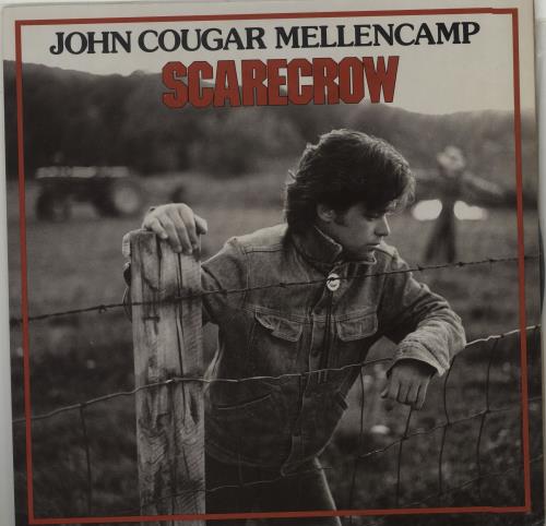 John Cougar Mellencamp Scarecrow vinyl LP album (LP record) Japanese JMELPSC674561