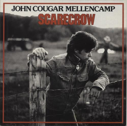 John Cougar Mellencamp Scarecrow vinyl LP album (LP record) Dutch JMELPSC693454