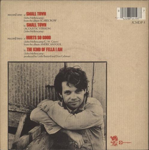 John Cougar Mellencamp Small Town - Double Pack 7" vinyl single (7 inch record / 45) UK JME07SM45174