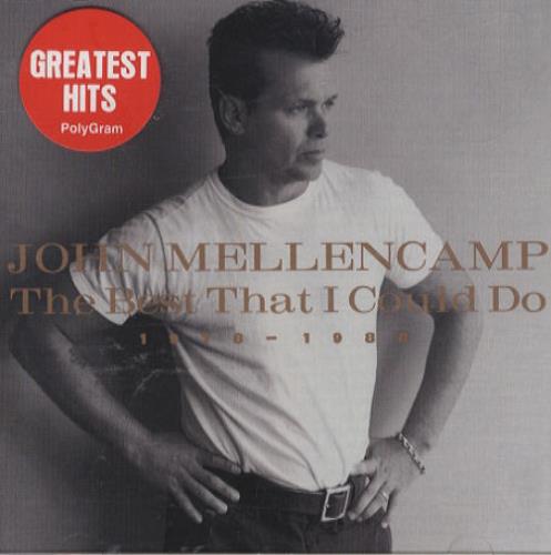 John Cougar Mellencamp The Best That I Could Do CD album (CDLP) Australian JMECDTH107903
