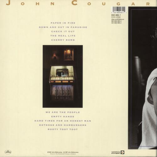 John Cougar Mellencamp The Lonesome Jubilee vinyl LP album (LP record) Dutch JMELPTH747395