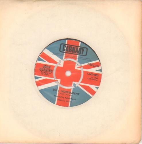 John Cushing She's Independent 7" vinyl single (7 inch record / 45) UK O1I07SH676425