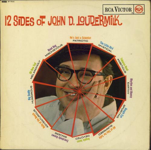 John D. Loudermilk 12 Sides Of John D. Loudermilk vinyl LP album (LP record) UK 7JLLPSI796226