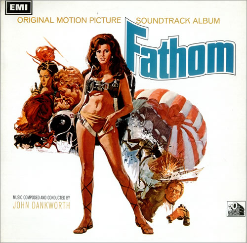 John Dankworth Fathom Soundtrack - Factory Sample vinyl LP album (LP record) UK JKULPFA476880