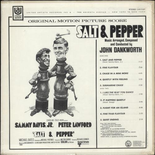 John Dankworth Salt And Pepper vinyl LP album (LP record) US JKULPSA699869