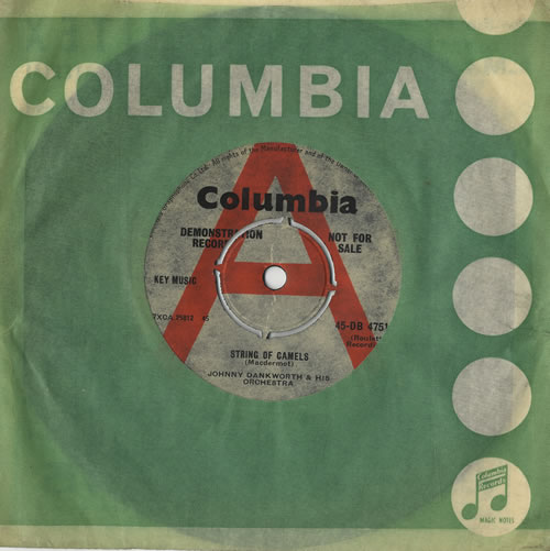 John Dankworth String Of Camels 7" vinyl single (7 inch record / 45) UK JKU07ST467684