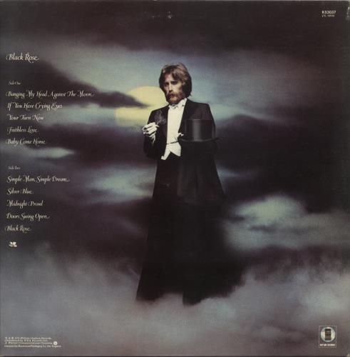 John David Souther Black Rose vinyl LP album (LP record) UK JDSLPBL283597