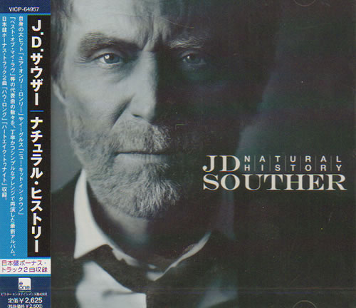 John David Souther Natural History CD album (CDLP) Japanese JDSCDNA34767