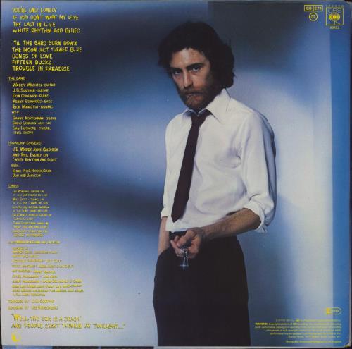 John David Souther You're Only Lonely - White Label vinyl LP album (LP record) UK JDSLPYO794115