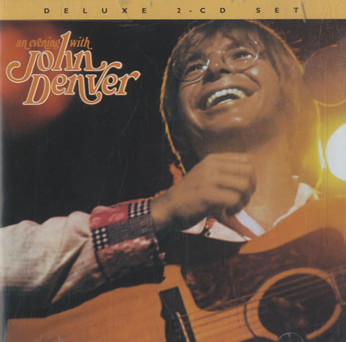 John Denver An Evening With John Denver 2 CD album set (Double CD) US DNV2CAN492883