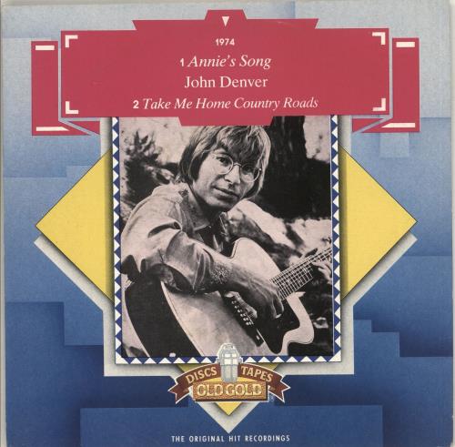 John Denver Annie's Song 7" vinyl single (7 inch record / 45) UK DNV07AN714579