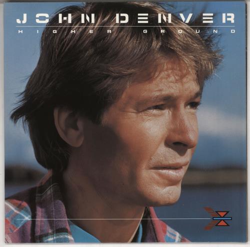 John Denver Higher Ground vinyl LP album (LP record) German DNVLPHI734282