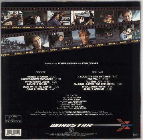 John Denver Higher Ground vinyl LP album (LP record) German DNVLPHI734282