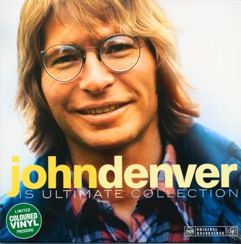 John Denver His Ultimate Collection - Green Vinyl - Sealed vinyl LP album (LP record) UK DNVLPHI875768