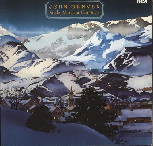 John Denver Rocky Mountain Christmas vinyl LP album (LP record) German DNVLPRO707707