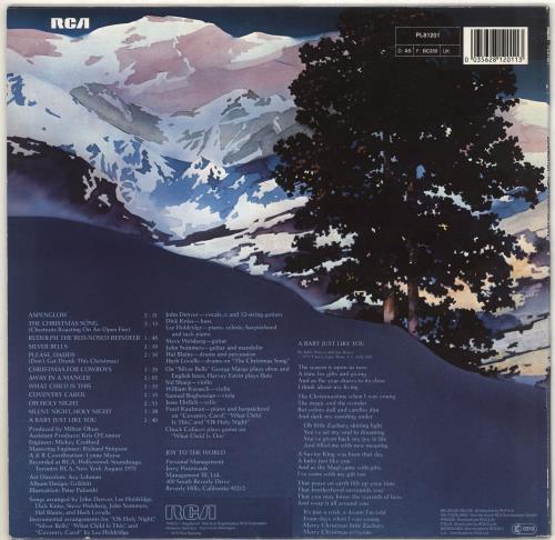 John Denver Rocky Mountain Christmas vinyl LP album (LP record) German DNVLPRO707707