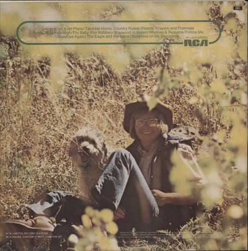 John Denver The Best Of John Denver vinyl LP album (LP record) UK DNVLPTH230180