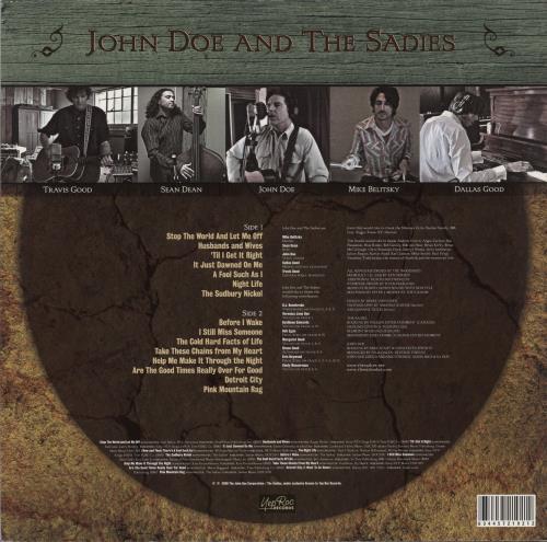 John Doe Country Club vinyl LP album (LP record) US O92LPCO892615