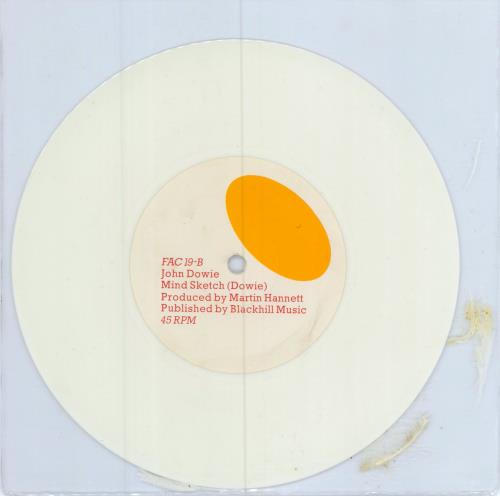 John Dowie It's Hard To Be An Egg - White Vinyl 7" vinyl single (7 inch record / 45) UK JDW07IT129504