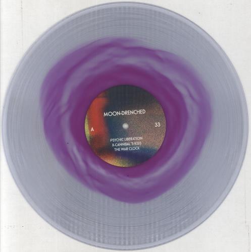 John Dwyer Moon-Drenched - Violet Vapour/Neon Magenta-In-Clear Vinyl vinyl LP album (LP record) US 82LLPMO858188