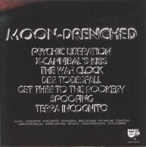 John Dwyer Moon-Drenched - Violet Vapour/Neon Magenta-In-Clear Vinyl vinyl LP album (LP record) US 82LLPMO858188