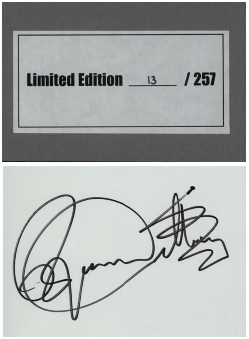 John Entwistle Bass Culture - Autographed by Roger Daltrey book UK ETWBKBA586181