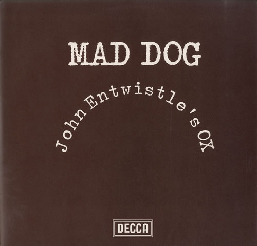 John Entwistle Mad Dog + Insert + Promo Folder vinyl LP album (LP record) UK ETWLPMA65122