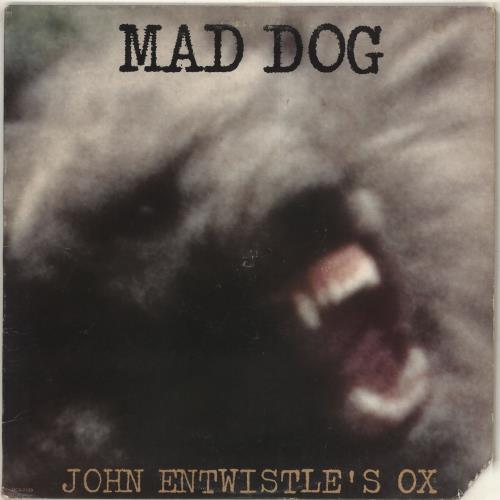 John Entwistle Mad Dog - EX vinyl LP album (LP record) US ETWLPMA713501