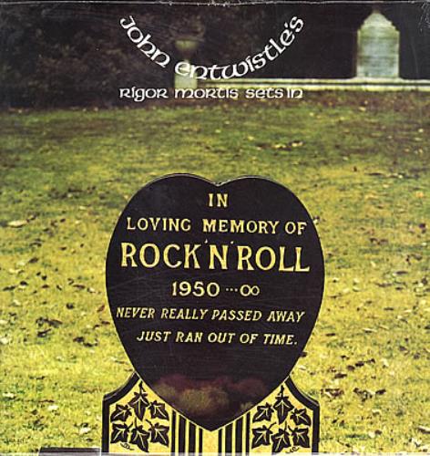 John Entwistle Rigor Mortis Sets In - Sealed vinyl LP album (LP record) US ETWLPRI350627