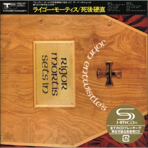 John Entwistle Rigor Mortis Sets In SHM CD Japanese ETWHMRI449779
