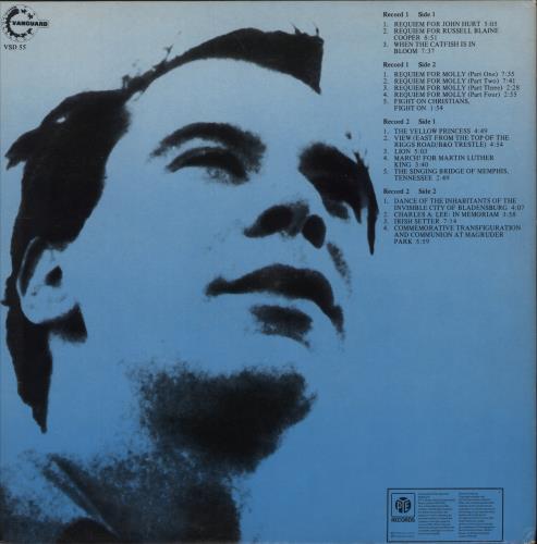 John Fahey Requia / The Yellow Princess - EX 2-LP vinyl record set (Double LP Album) UK J-F2LRE880274