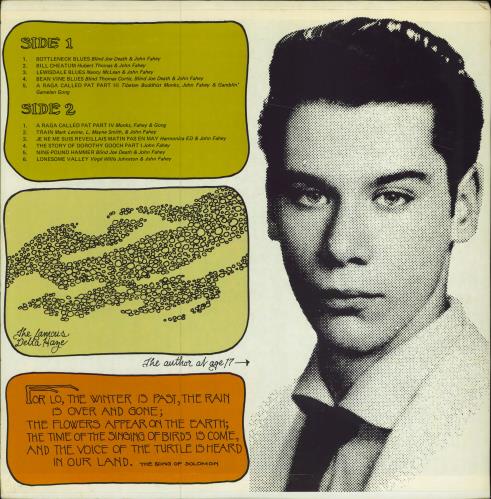 John Fahey The Voice Of The Turtle vinyl LP album (LP record) US J-FLPTH779816