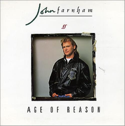 John Farnham Age Of Reason 7" vinyl single (7 inch record / 45) UK JFN07AG298994
