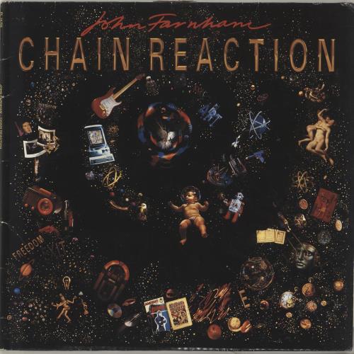 John Farnham Chain Reaction vinyl LP album (LP record) German JFNLPCH697363