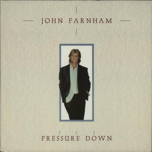 John Farnham Pressure Down 12" vinyl single (12 inch record / Maxi-single) UK JFN12PR116101