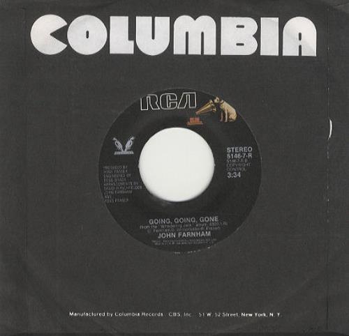 John Farnham You're The Voice 7" vinyl single (7 inch record / 45) US JFN07YO324846