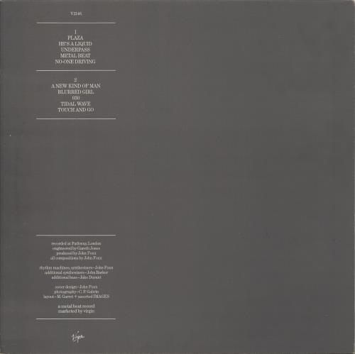 John Foxx Metamatic - EX vinyl LP album (LP record) UK JFXLPME658223