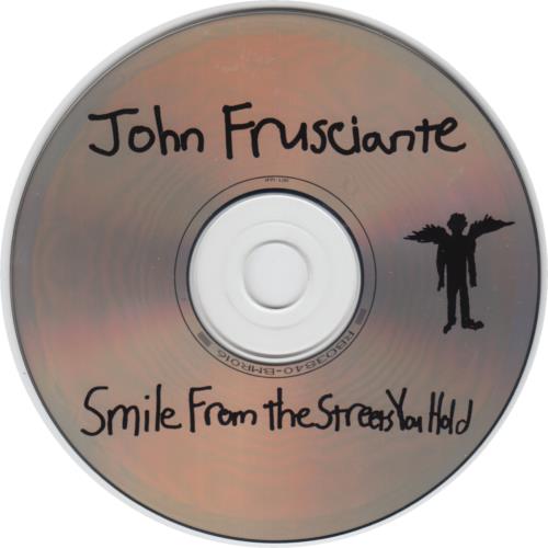 John Frusciante Smile From The Streets You Hold CD album (CDLP) US FUCCDSM648937