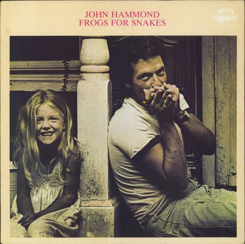 John Hammond Frogs For Snakes vinyl LP album (LP record) UK JHMLPFR826586
