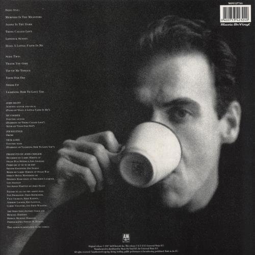 John Hiatt Bring The Family - 180gm vinyl LP album (LP record) Dutch J-HLPBR800992