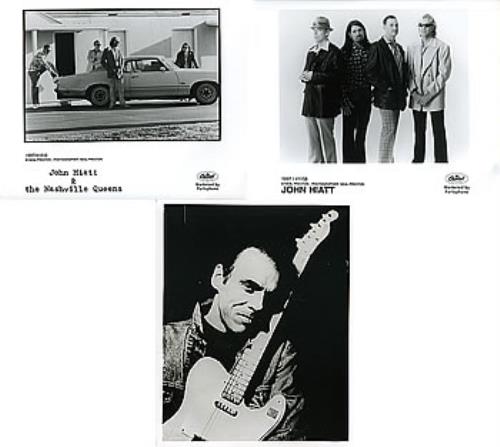 John Hiatt Set Of 3 Professional/Promo Photographs photograph UK J-HPHSE312643