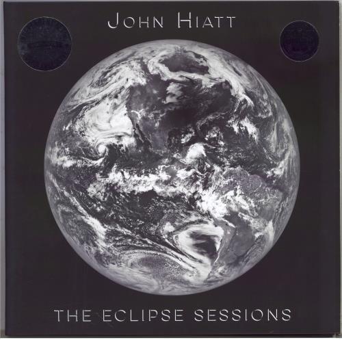 John Hiatt The Eclipse Sessions - Metallic Silver & White Split vinyl LP album (LP record) US J-HLPTH769493