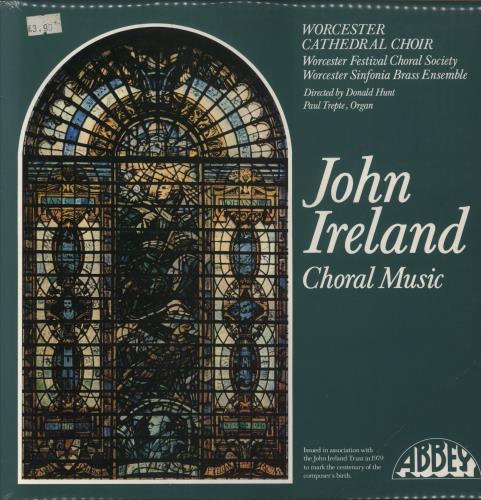 John Ireland John Ireland: Choral Music vinyl LP album (LP record) UK IAILPJO857592