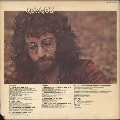 John Kongos Kongos vinyl LP album (LP record) US JKGLPKO447220