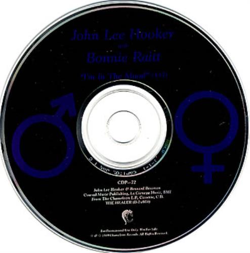 John Lee Hooker I'm In The Mood CD single (CD5 / 5") US JLHC5IM359068