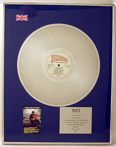John Lee Hooker Mr Lucky award disc UK JLHAWMR376793