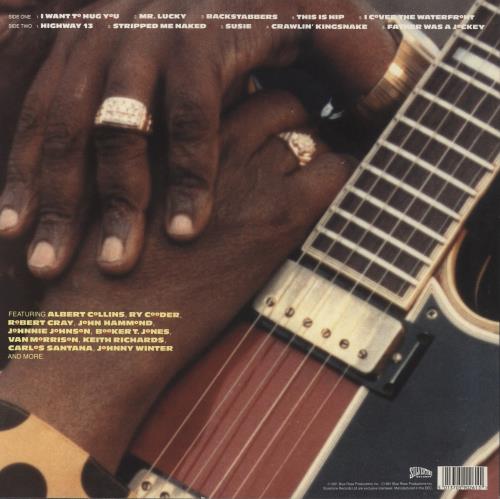 John Lee Hooker Mr Lucky vinyl LP album (LP record) UK JLHLPMR598294